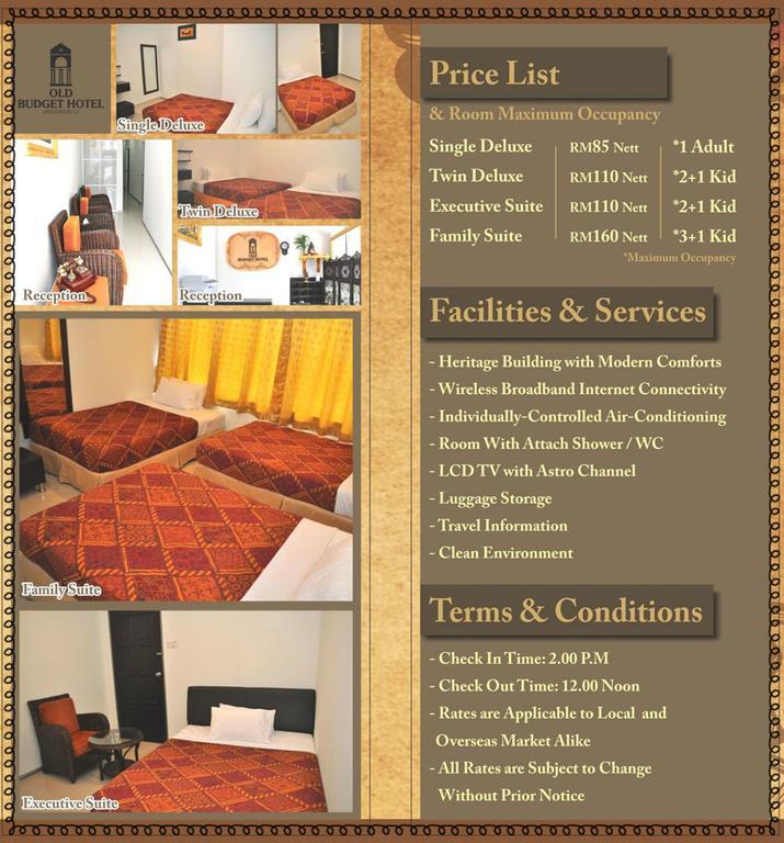 Old Budget Hotel George Town Extérieur photo